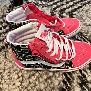 Brand new girls vans high tops